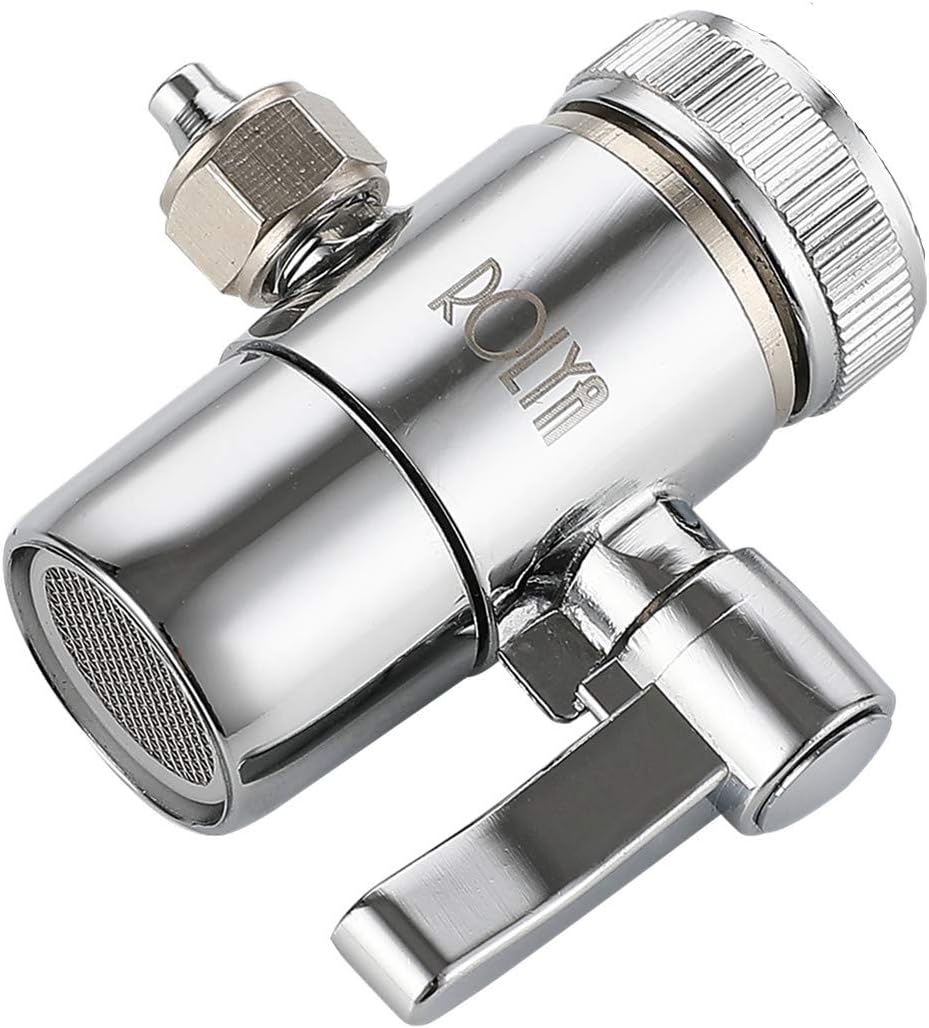 ROLYA Kitchen Faucet Diverter Valve with M22 Female Thread, Faucet