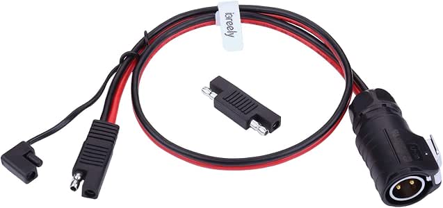 thumbnail image 2 of 2 Pin Power Industrial Circular Connector To Solar Panel Cable Adapter For Solar Panel Suitcase And Grand Design Furrion Solar Portsforrest River Rv Solar Ports 2 of 10