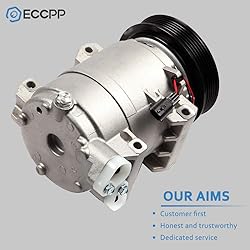 ECCPP AC Compressor with Clutch 2008-2016