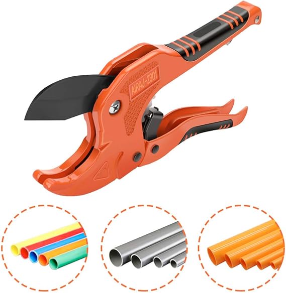 Pinza Tagliatubi PVC PPR/PE Plastica 42mm Professionale BLU - Foto 11