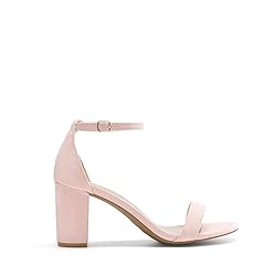DREAM PAIRS Women's Chunk Low Heel Pump