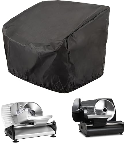 Housse pour trancheuse à viande – Protection anti-poussière pour machine à trancher, tissu imperméable robuste | Housse de protection pour appareil avec fermeture éclair, solution de rangement Housse pour trancheuse à viande – Protection anti-poussière pour machine à trancher, tissu imperméable robuste | Housse de protection pour appareil avec fermeture éclair, solution de rangement