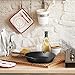 Westinghouse WFS800 Select Series Seasoned Cast Iron 8-Inch Skillet with Removable Silicone Handle Grip