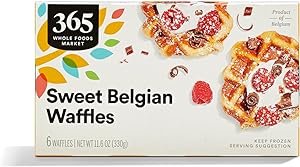 365 By Whole Foods Market, Belgian Waffles, 11.6 Ounce