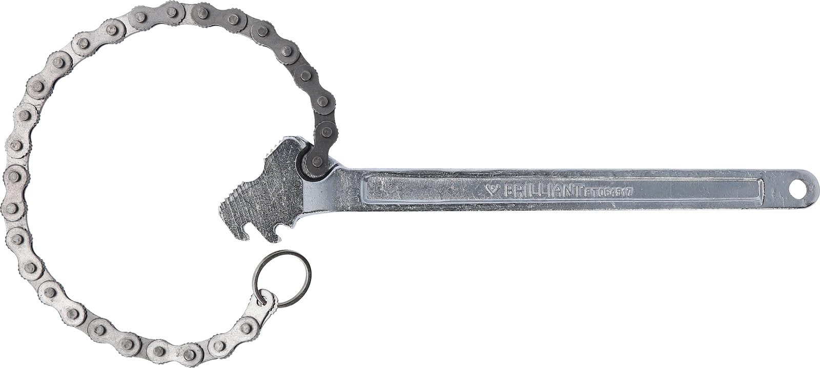 BRILLIANT TOOLS BT064917 Chain Pipe Wrench [Powered by KS Tools]