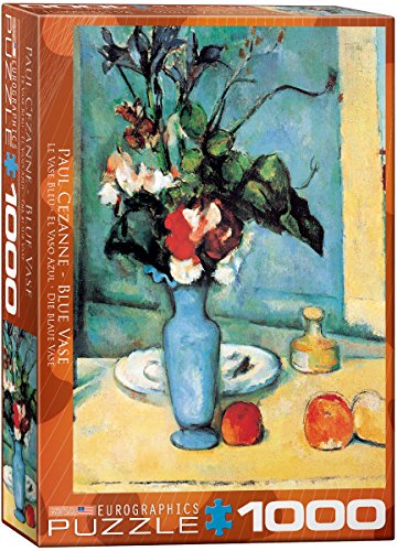 EuroGraphics Blue Vase by Cezanne 1000 Piece Puzzle