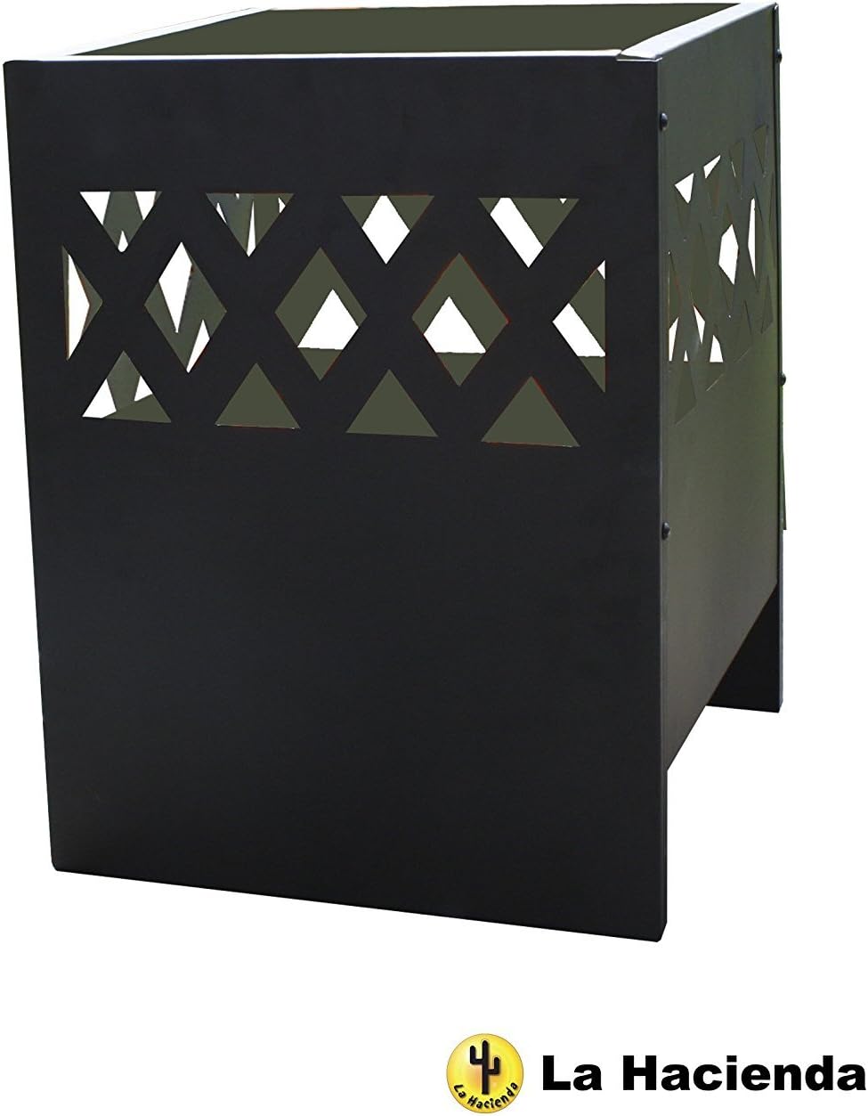 La Hacienda 56126 Ottawa Fire Basket - Black