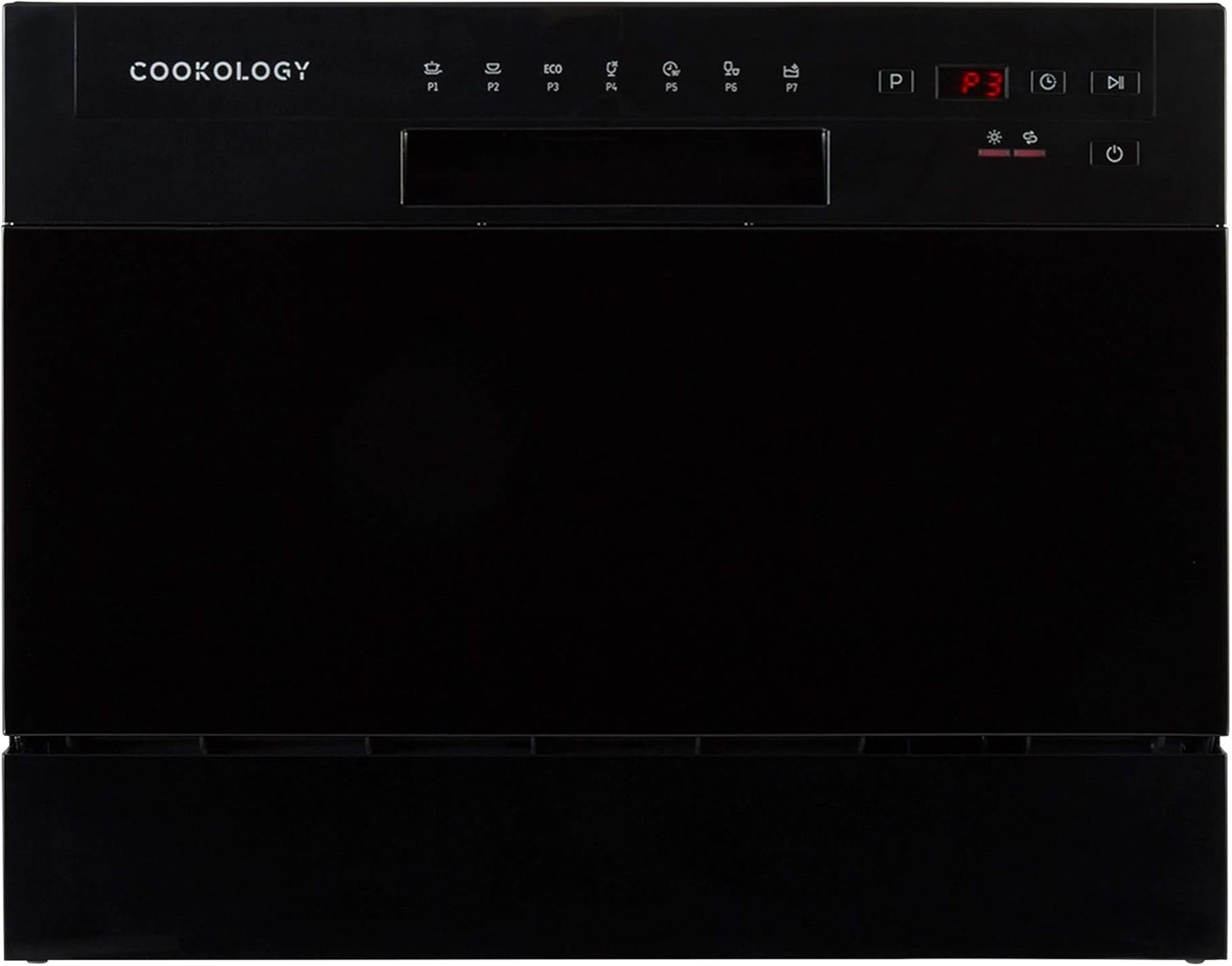 Cookology Mini Counter top, Tabletop Dishwasher, 6 place settings