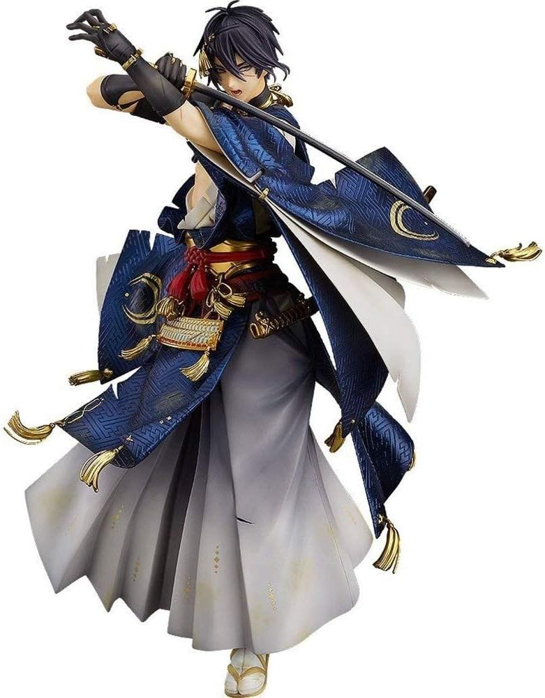 CHUANGRONG Touken Ranbu Figure Mikazuki Munechika Figure Figure Anime Boy About (8.66in)