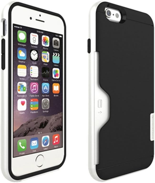 Phoneform Golf Line Card Storage Anti-shock Phone Case for iPhone 6/6S (white)