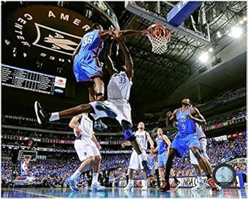 Amazon Com Kevin Durant Oklahoma City Thunder Nba Action Photo