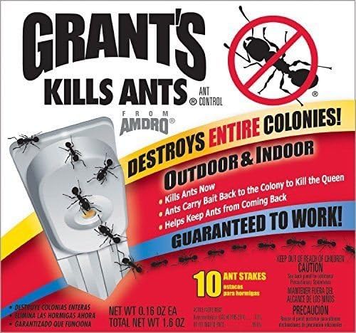 Grants 100500090 Ant Bait & Trap Stakes 10-Count (Pack of 2 20 Total Stakes)