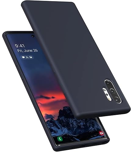 Amazon.com: Samsung Galaxy Note10+ Case, Silicone Back Protective
