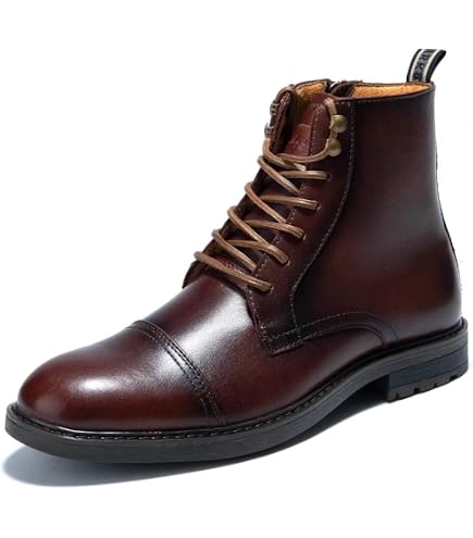 Amazon.com | Arkbird Mens Oxford Leather Dress Boots Classic 