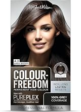 Knight & Wilson Colour Freedom Permanent Colour Dark Brown 4.0 100% Grey view 1