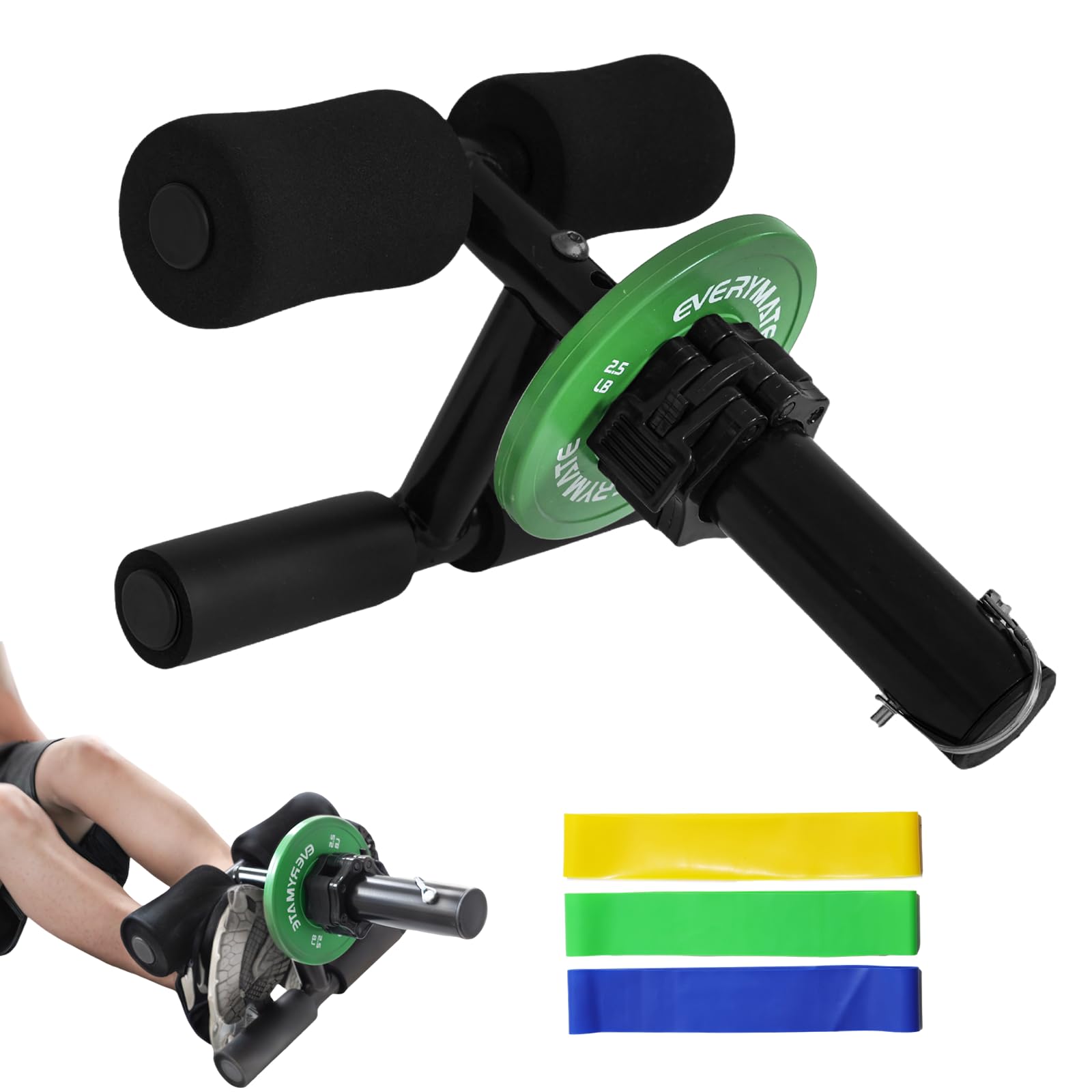 EVERYMATE Tib Bar Tibialis Trainer Calf Raise Machine for Strength ...