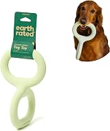 Earth Rated Tug of War Dog Toy Small Green Interactive Pull Toy view 1