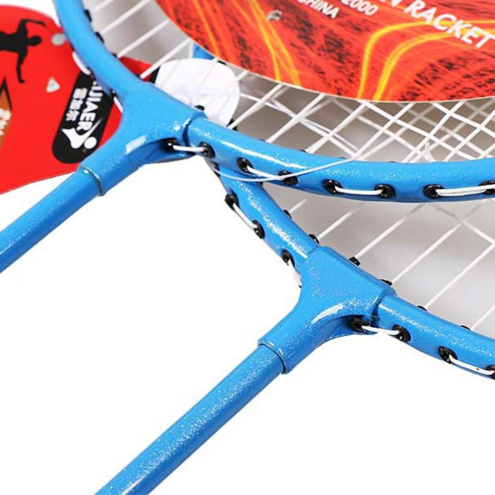 Roeam Outdoor Sport Badminton Rackets Badminton Set 2 Player Badminton Racket Set Indoor Outdoor Sports Adults, Children Practice Badminton Racquet with Cover Bag: Home & Kitchen