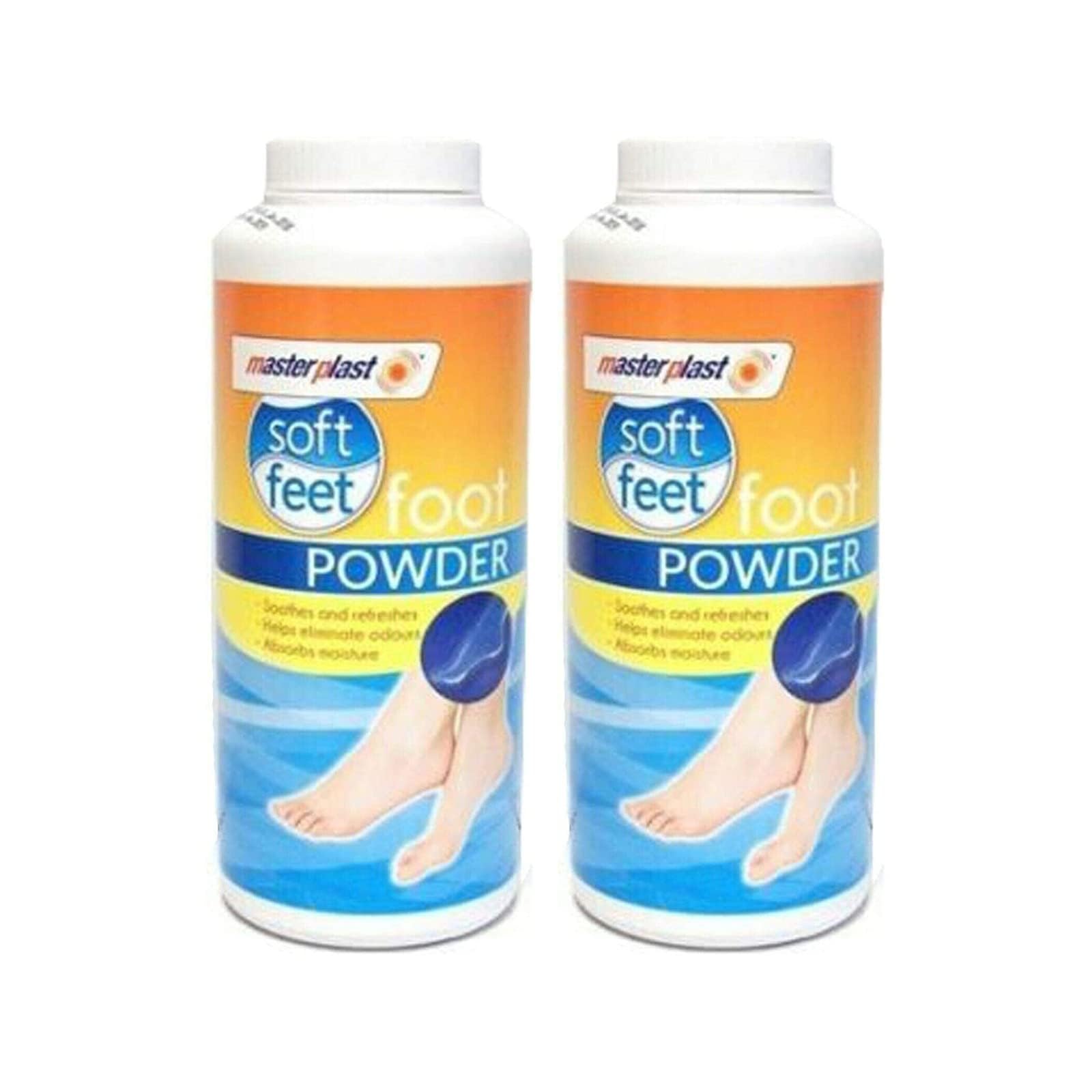 PEBBLE HUG Foot Powder, Odour Eliminator Talc for Heels, Soothes Refreshes Eliminates Odour Soft Feet, Stinky Feet Freshener Talc, Odour Remover (Pack of 2)