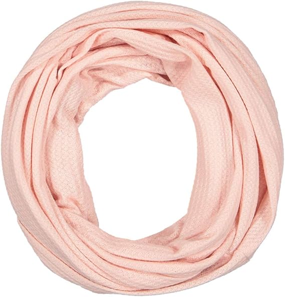 Infinity Scarf with Zippered Secret Pocket Women Fall Winter Warm Wrap
