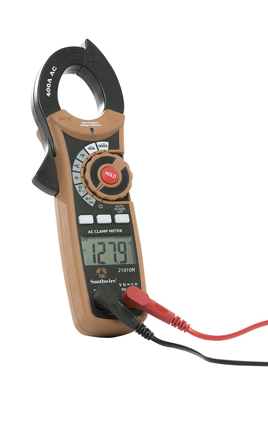 Southwire Tools & Equipment 21010N 400A Digital Clamp Meter, Multimeter with Voltage, AC Current