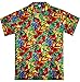 V.H.O Funky Hawaiian Shirt, tuttifrutti M Multicoloured