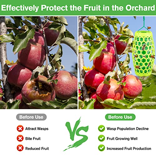 Wasp Traps Outdoor Hanging,Wasp Trap Bee Traps,Wasp Repellent Trap