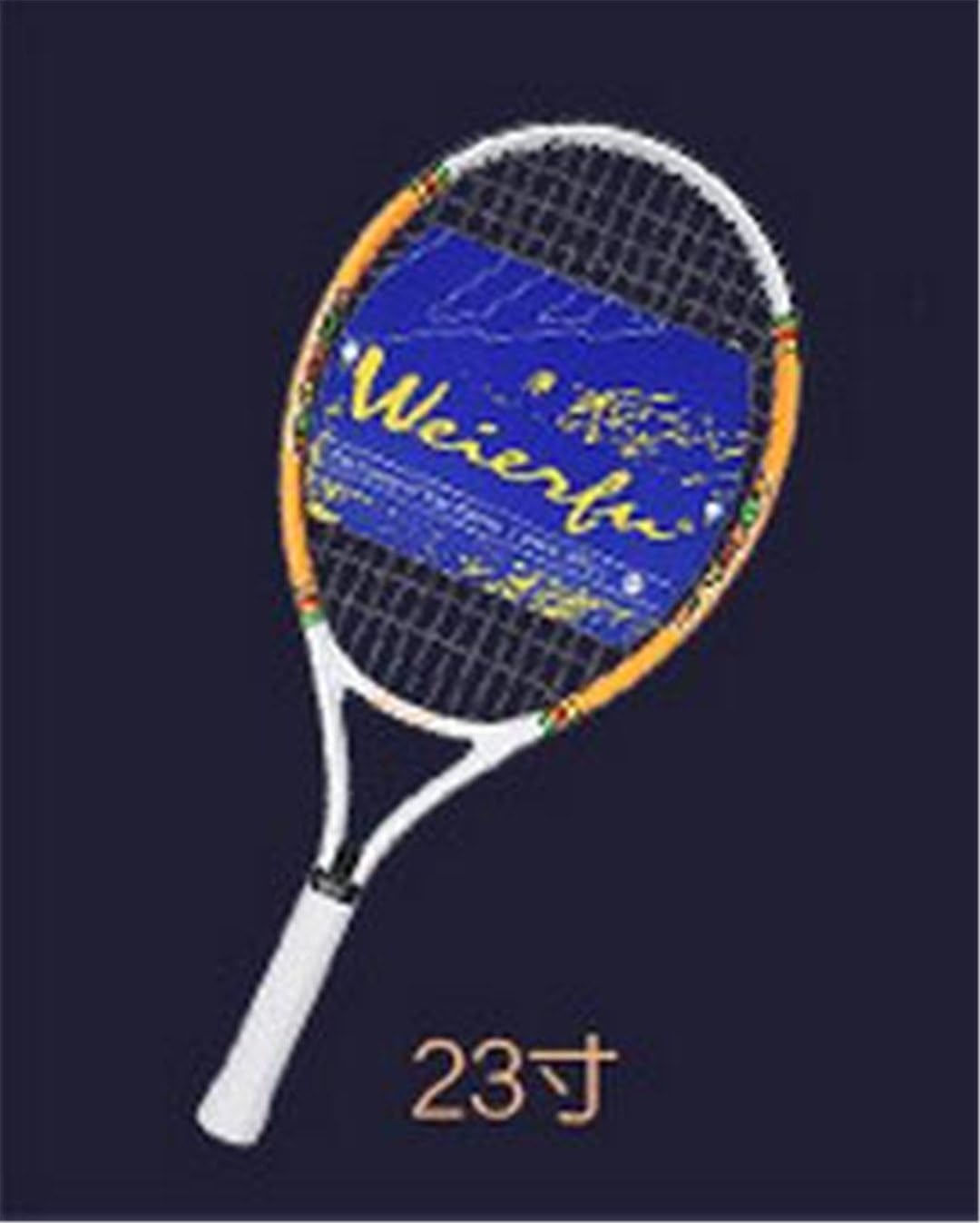 Weierfu Wilfu Children's Tennis Racket Junior Beginner Single Training Set 19-21- 23-25 Inch