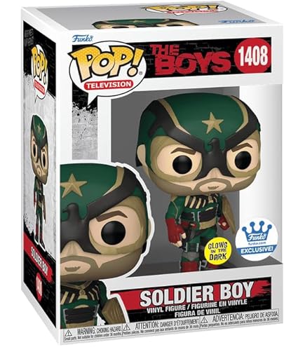 Amazon.com: POP The Boys - Soldier Boy Funko Vinyl Figure