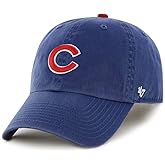47 MLB Unisex-Adult Clean Up Adjustable Hat Cap One Size Fits All (Chicago Cubs)