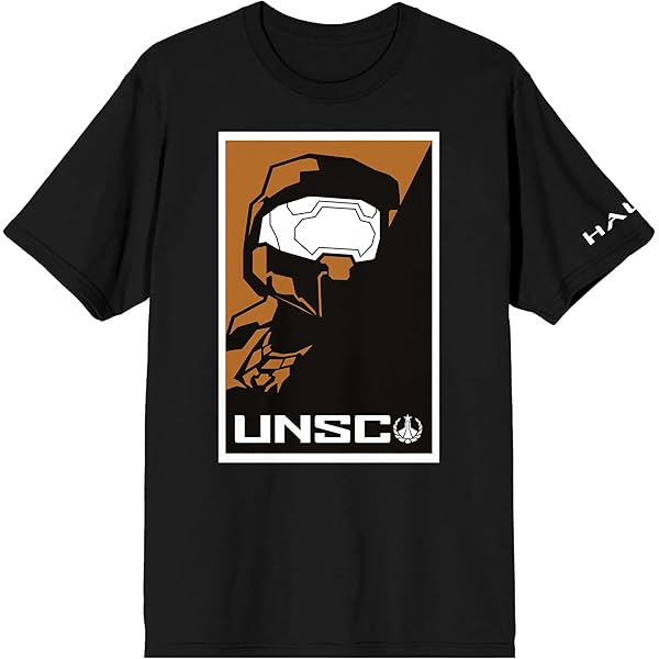 Halo Infinite Logotype Black T-Shirt-S | Amazon.com