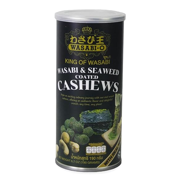 WASABI-O CASHEWS (6.7 OUNCE (PACK OF 1), AUTHENTIC...