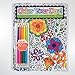 Color Your Day! - an Adult Coloring Book - Includes Colored Pencils - Inspirational Quotes - Spiral Bound - 8.5