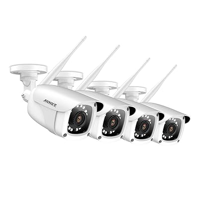 ANNKE 4-Camera Wireless Outdoor Surveillance System Kuwait