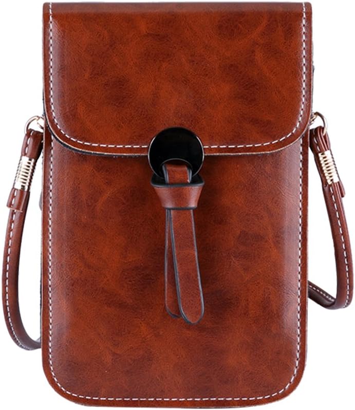 Women Small Crossbody Bags Phone Purse PU Leather Wallet Classic Shoulder Bag