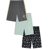 Sleep On It Boys Pajama Shorts for Kids 3 Pack Pajamas Sleep Short Set for Boy