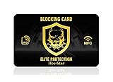 Protection Carte Bancaire - Carte de Blocage RFID - Protecteurs de Carte de Créd