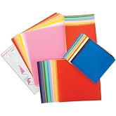 Yasutomo Origami Asst Colors 3 1/2", 4 1/2", 5 7/8" 55 Sheets