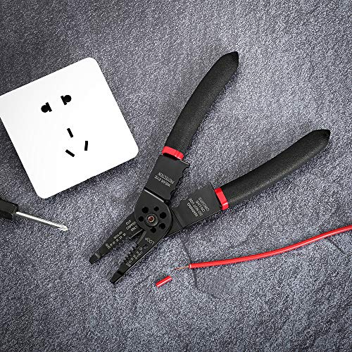 Solsop Multi-Tool Wire Stripper, Professional Wire Stripping Tool/Wire Cutter