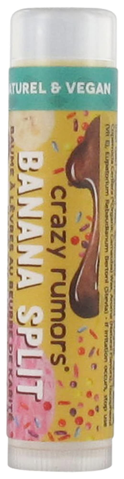 Crazy Rumors Scented Lip Balm 4.4ml - Banana Split