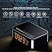 Bluetooth Speaker, POWERIVER Multimedia Touch HIFI V4.2 Bluetooth Speaker DY32L Technology Portable Wireless Speaker with Temperature, Calendar, Alarm Clock for Outdoors / Indoor