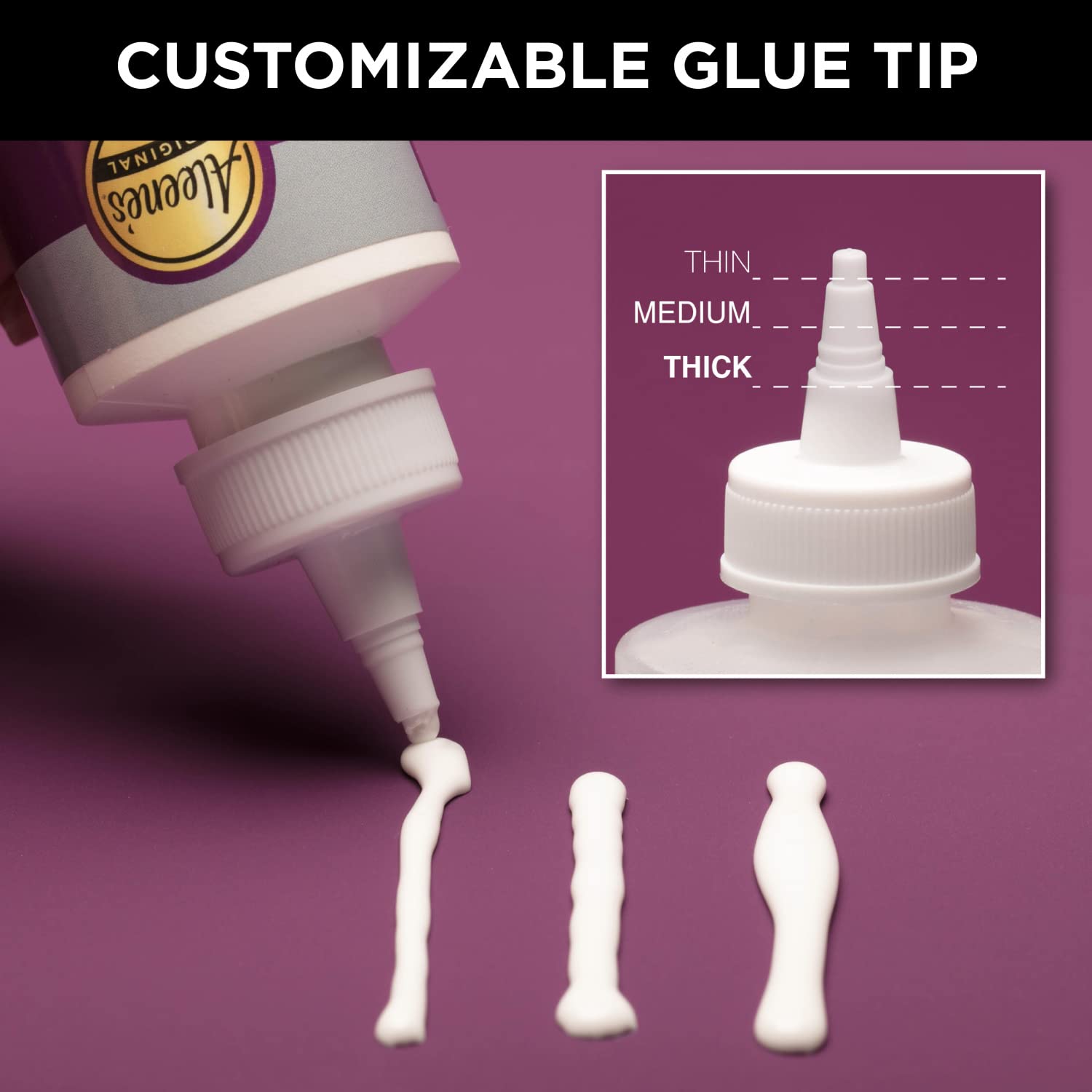 Aleene's AR7-10 17843 Quick Dry Tacky Glue, 8 oz., Multicolor