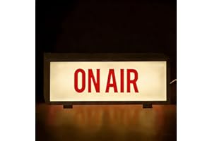 Retro ON AIR Light Sign USB Powered Recording LED Light Up Signs for Podcast Studio, Game Room,Bar, Man Cave & Home Office Re