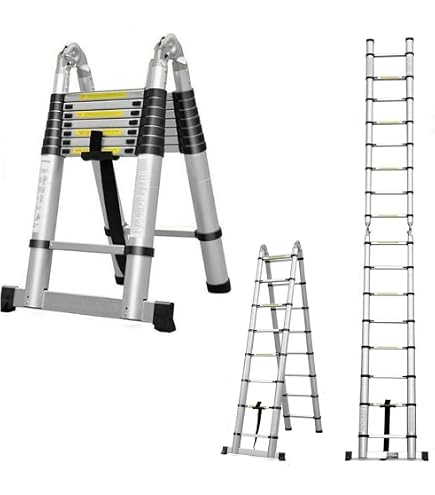 Telescopic Ladder For Household Use TrailBlaze 12.5 FT Telescoping ...