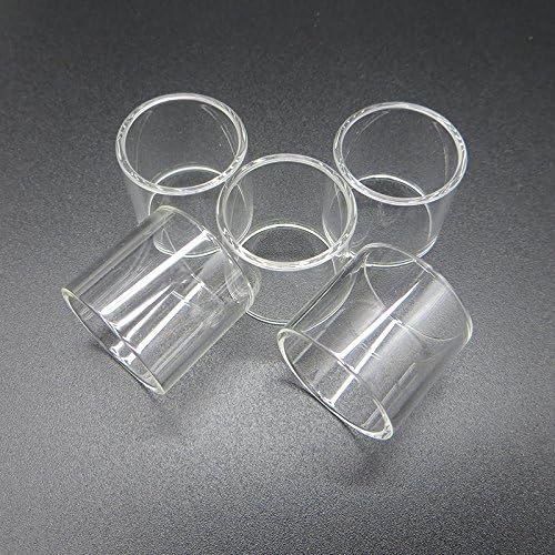 5 pcs Amor mini Replacement Glass Tube For RX75 Kit, 22mm Diameter, transparent