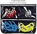Misslo 44 Pockets Oxford Hanging Jewelry Organizer with Zipper Hanger, Black