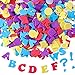 Aneco 624 Pieces Adhesive Foam Letters Self-Adhesive Letter Stickers Alphabet Stickers A to Z Colorful Letter Stickers (Random Colors)