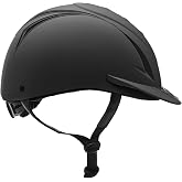 OVATION Adult Deluxe Schooler Riding Helmet - Lightweight Breathable Adjustable Equestrian Safety Helmet w/Removable Liner