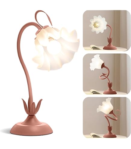 Lampe De Bureau Pour Fille - LED 3 Modes Et 5 Luminosités - Forme Lapin Kawaii - Lecture Et Veilleuse