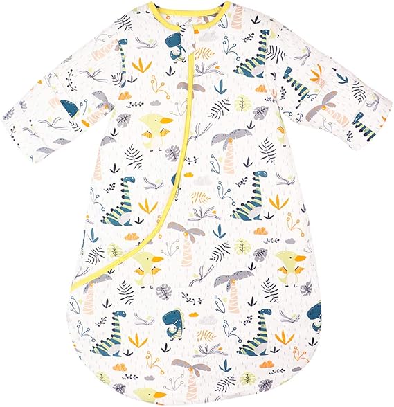 Amazon Co Jp スリーパー ベビー 冬 綿 柔らかく 赤ちゃん用スリーパー 厚め あったかい 袖あり 6ヶ月から2歳 服 ファッション小物